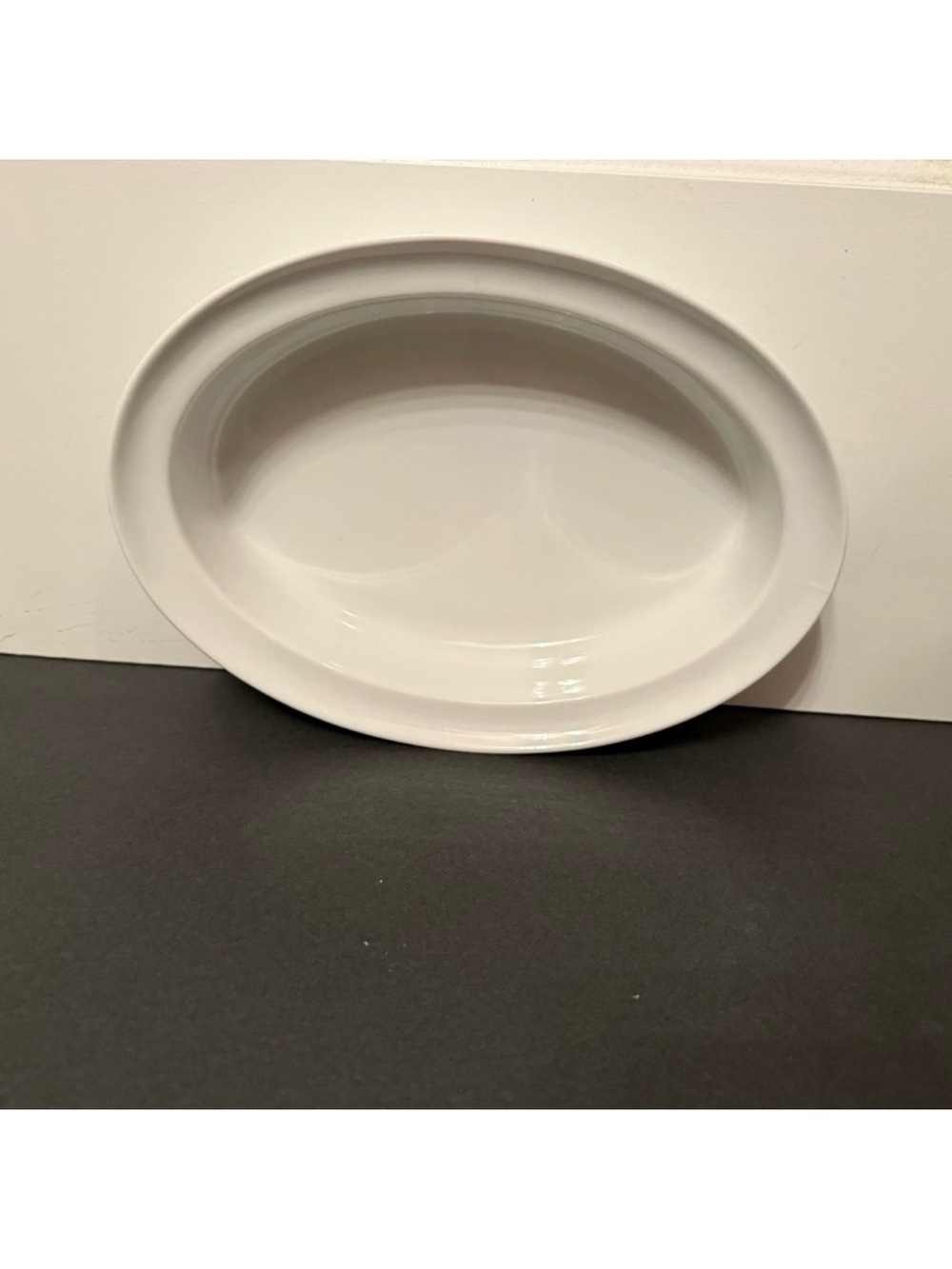 CRATE & BARREL BAKING DISH WHITE PORCELAIN OVAL HOME KITCHEN BAKEWEAR